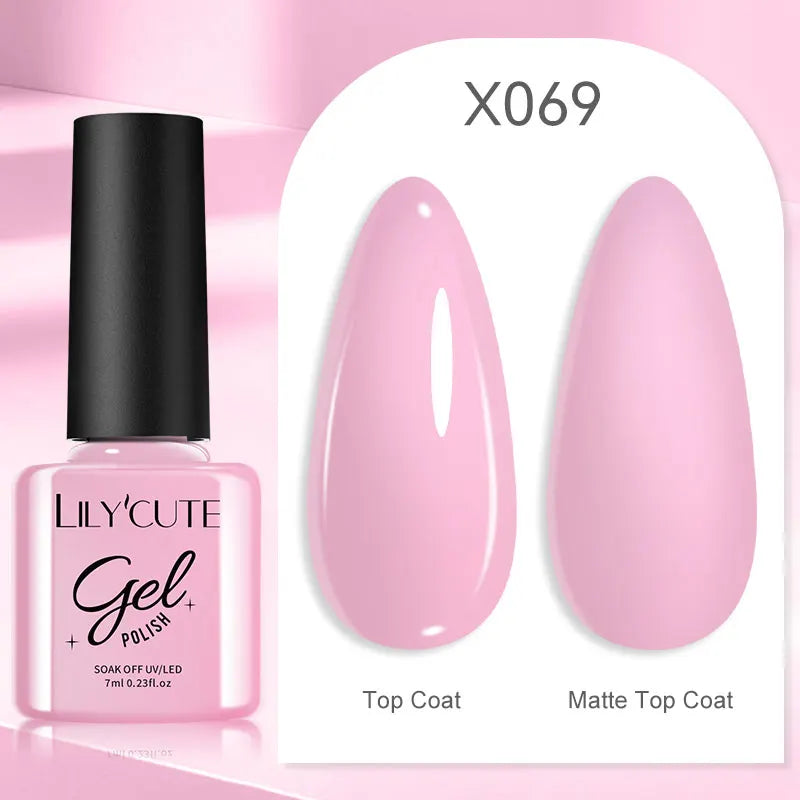 LILYCUTE 7ml Neon Reflective Nail Gel Polish Dark Flash Glitter Effect Fluorescent Gel Soak Off UV Gel Summer Nail Art Varnish