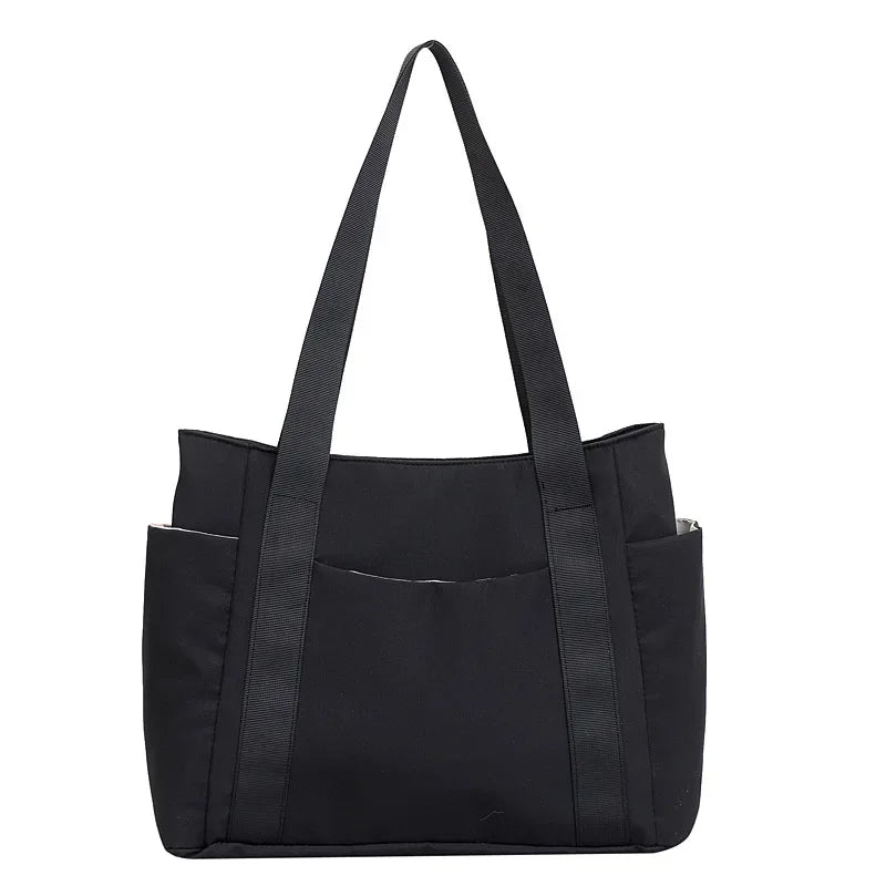 Nylon Shoulder Tote Bag for Women-0