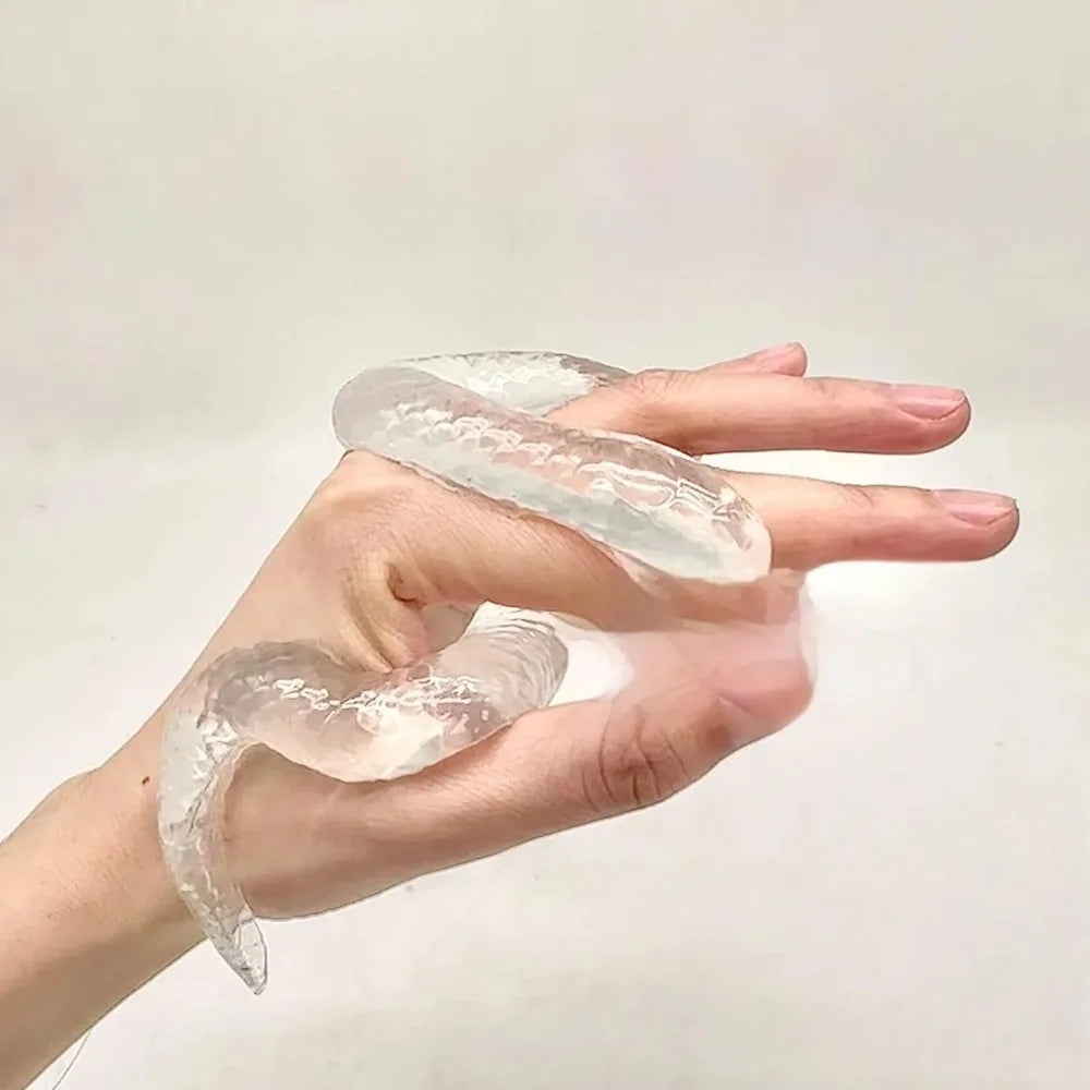 Squishy Snake Stress Ball | Stretchy Fidget Toy for Anxiety Relief and Hand Therapy