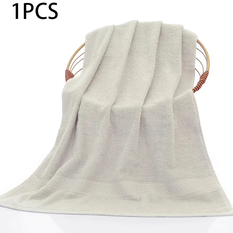 100% Cotton Adult Thickened Durable Towel  Soft Quick Dry  Absorbent Solid color Face Towel  bath household cotton face towel