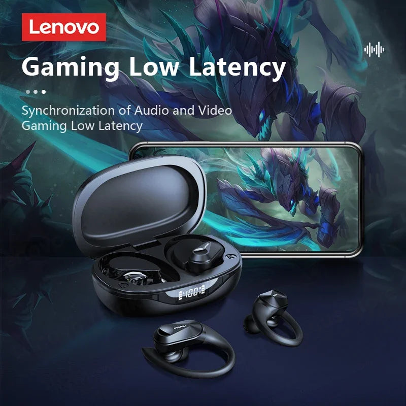Lenovo Bluetooth V5.3 Wireless Headphones