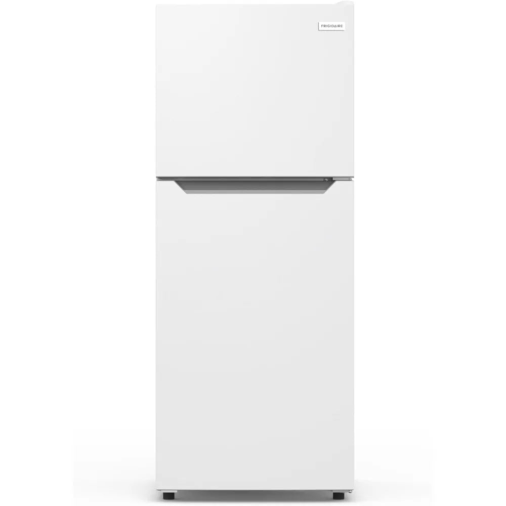 Frigidaire, Frost Free Top Mount 2 Door Apartment Size Refrigerator with Freezer, 10 CU FT