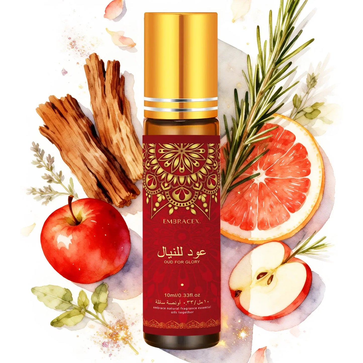 8PC/1PC 10ml Roller Essential Oils Eid al-Fitr Gift Perfume Oil Skincare Face Oil Bodycare Humidifier Six Long Lasting Scents