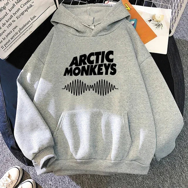 Arctic Monkeys Rock Print Hoodie