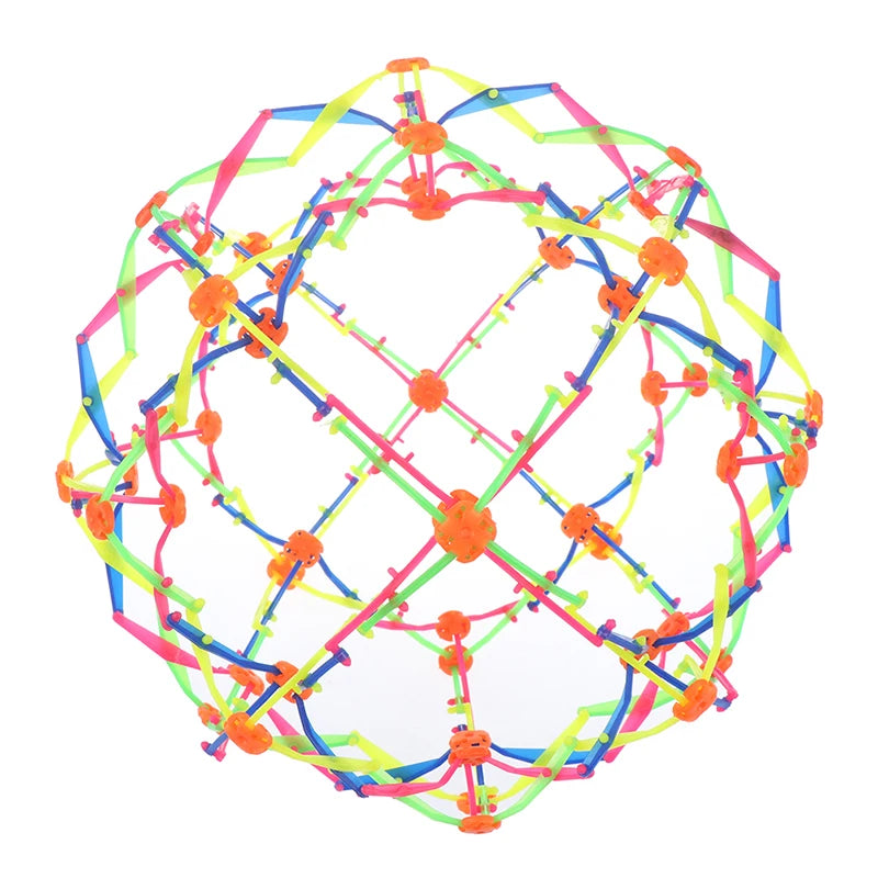 Children Magic Telescopic Ball Outdoor Flower Ball Throwing Ball Variety Blossom Party Funny Props Parent-Child Interaction Toy