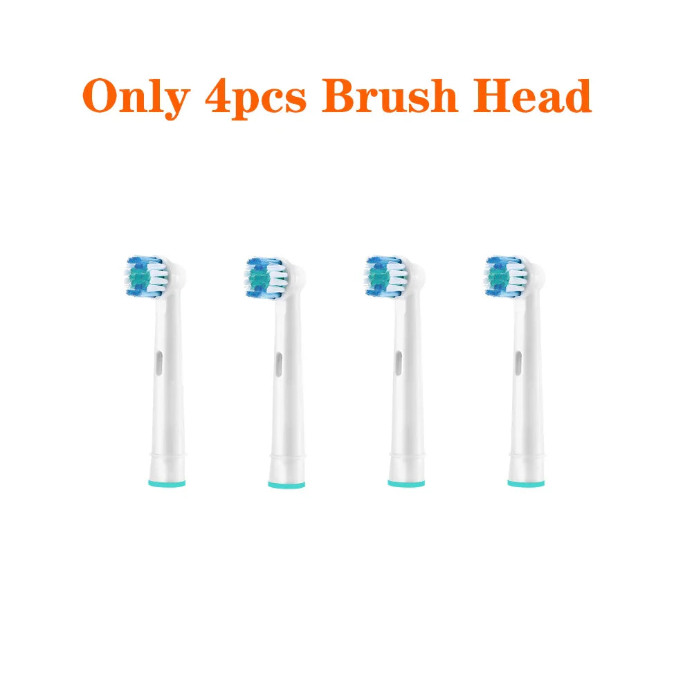 Intelligent Rotating Electric Toothbrush – Rechargeable Smart Tooth Cleaner Compatible with Oral-B Brush Heads | Deep Cleaning Automatic Toothbrush