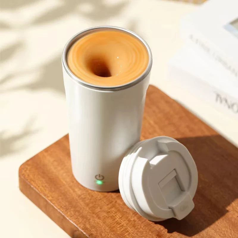 Automatic Self Stirring Magnetic Stainless Steel Coffee Mixing Cup USB Charging Smart-1