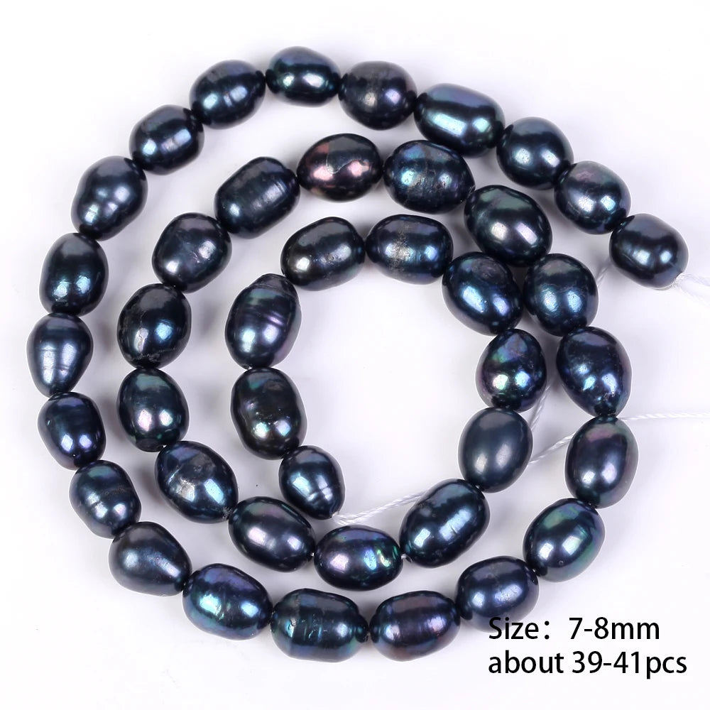 Natural Freshwater Baroque Irregular Shape Pearl Beads High Quality Punch Loose Beads For Jewelry Making DIY Necklace Bracelet