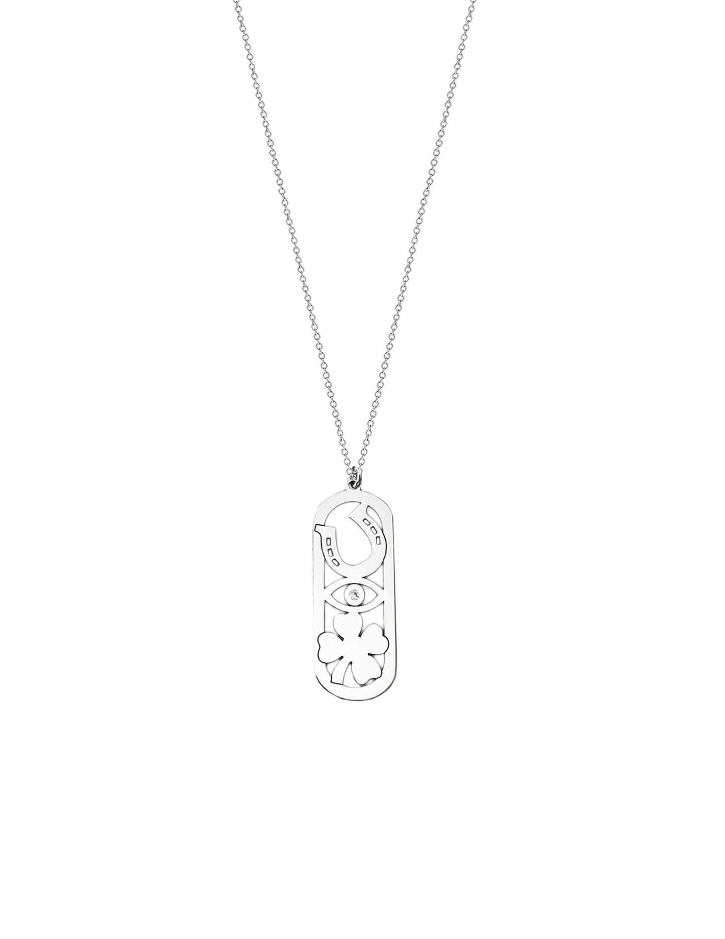 Asher Four Leaf Clover Pendant Necklace