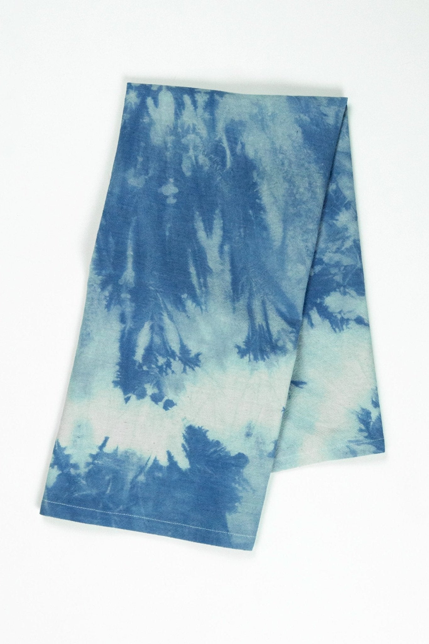 Backordered:  Indigo Shibori Towel