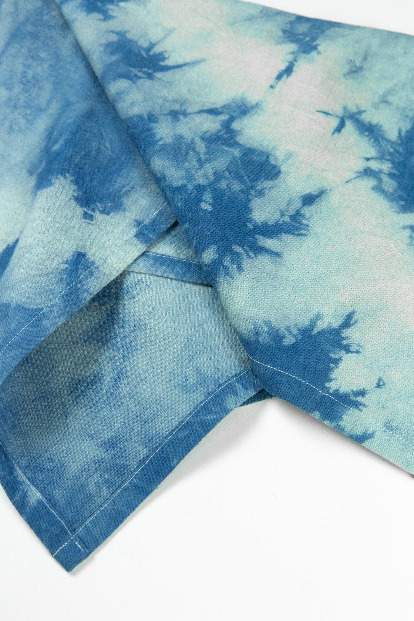 Backordered:  Indigo Shibori Towel