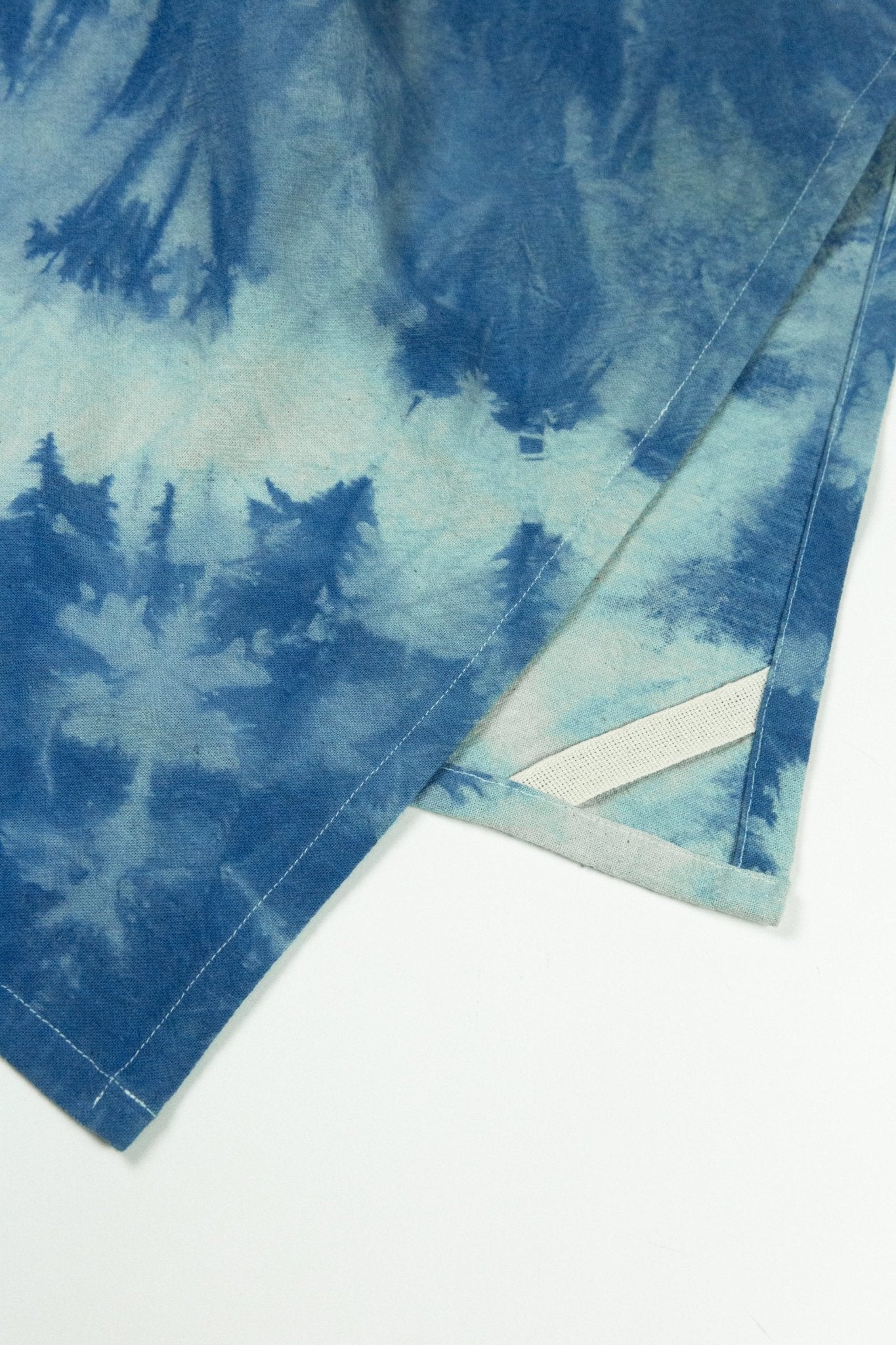 Backordered:  Indigo Shibori Towel