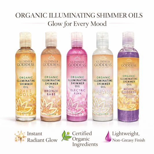 Organic Shimmer Body Oil