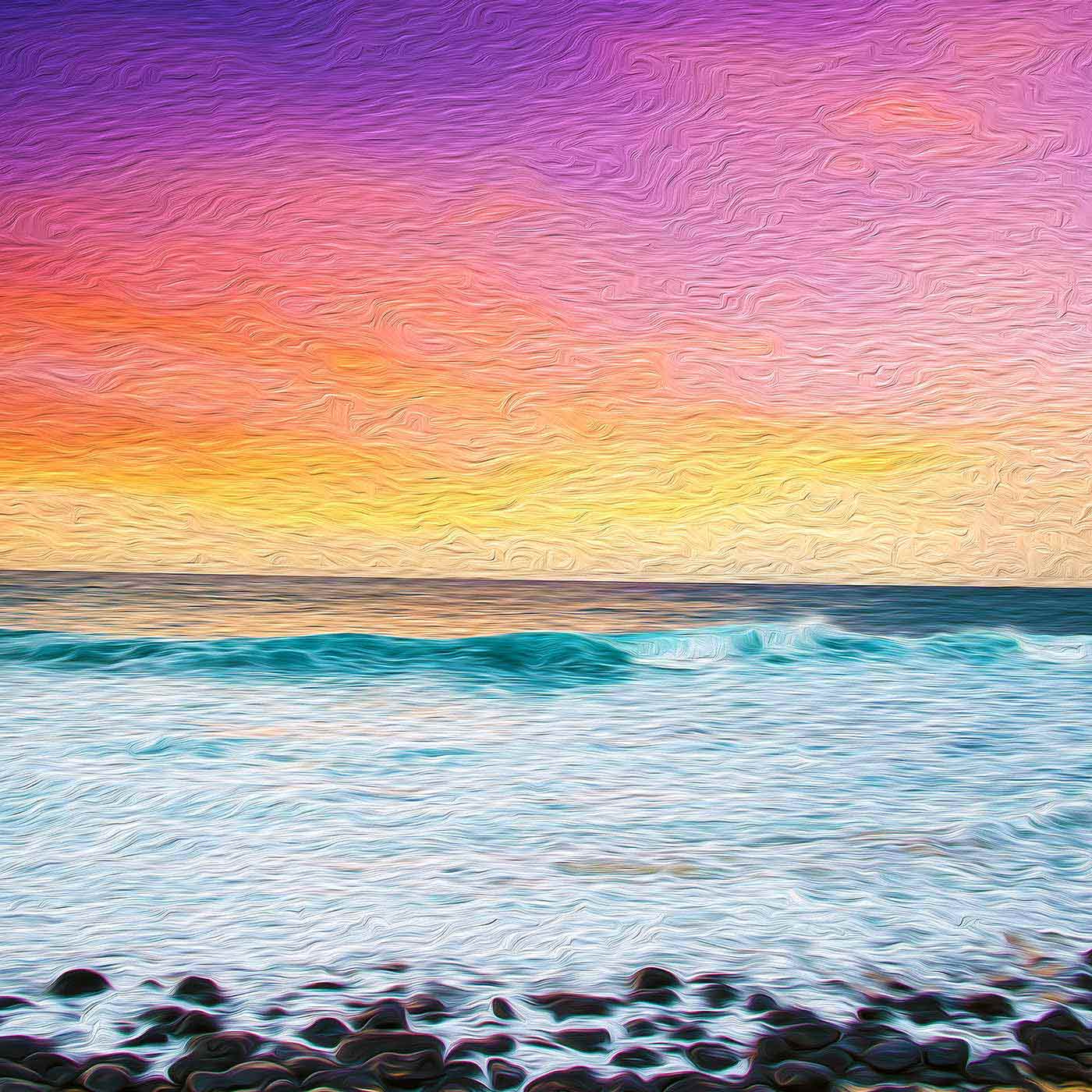 Shipwreck Beach Sunset (Lanai)-0