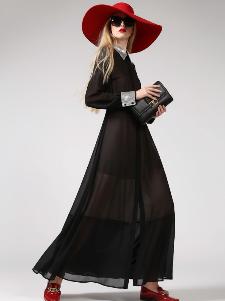 Silver Eclipse Maxi • SOHO New Collection BYMANYC ® New York-0