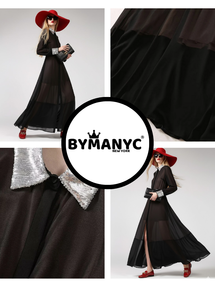 Silver Eclipse Maxi • SOHO New Collection BYMANYC ® New York-2