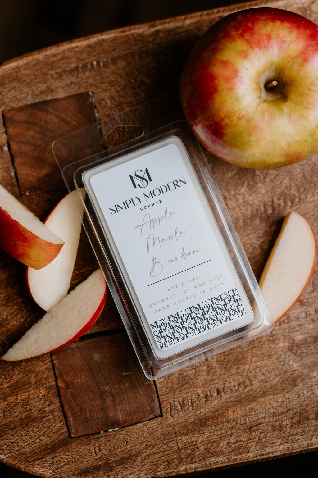 Apple Maple Bourbon Coconut Soy Wax Melt