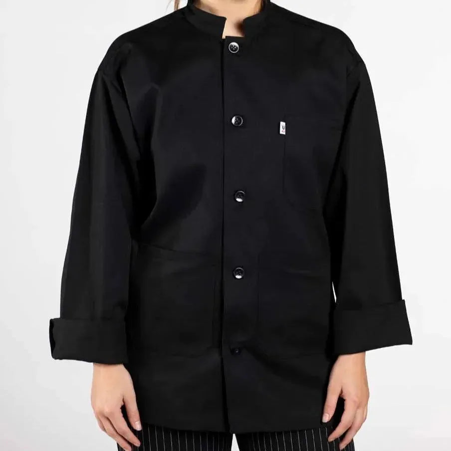 Single-Breasted Server Coat 5 Buttons-0