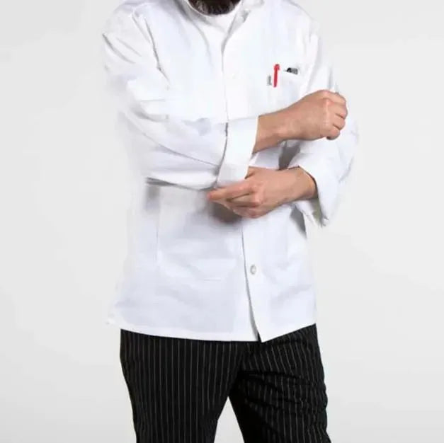 Single-Breasted Server Coat 5 Buttons-1