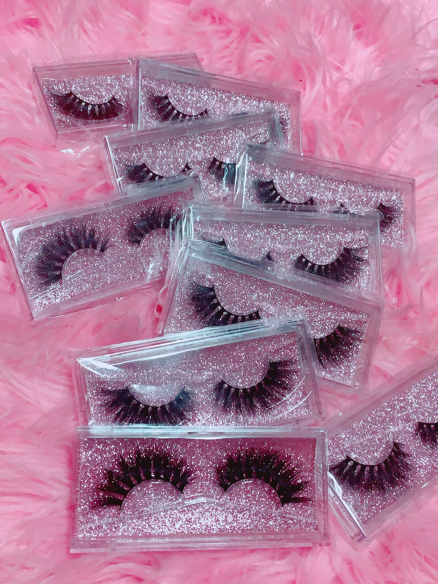 #SNATCHED 3D DREAMDOLL LASHES *GLITTER* CASE
