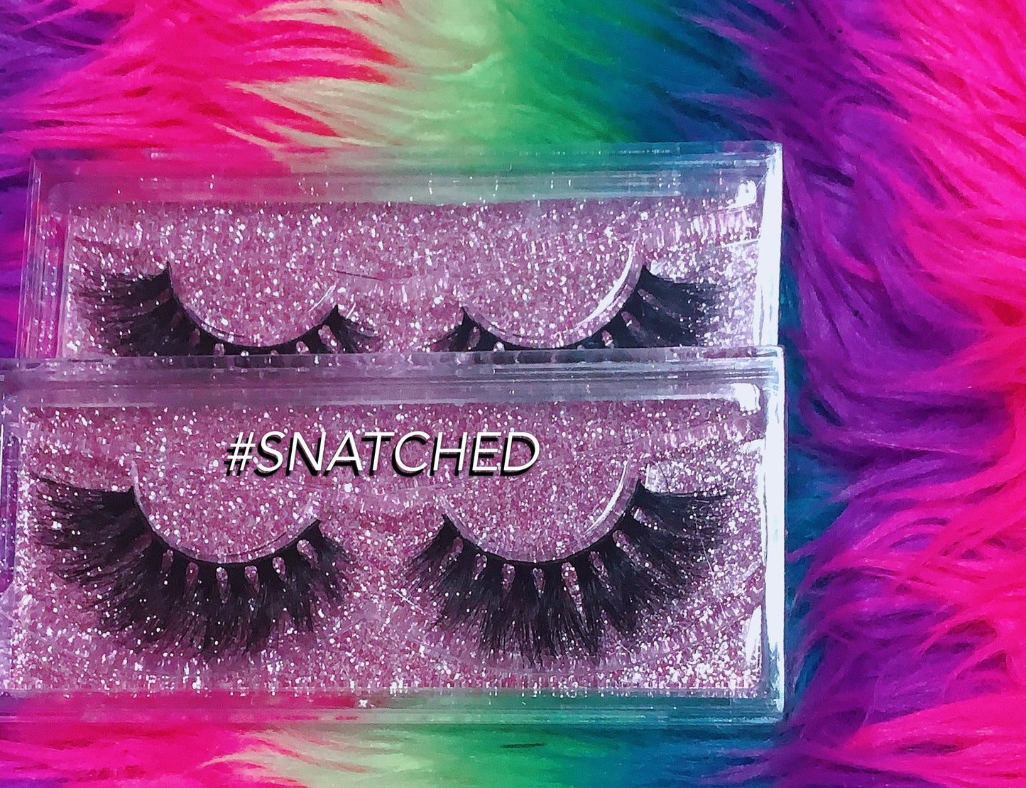 #SNATCHED 3D DREAMDOLL LASHES *GLITTER* CASE