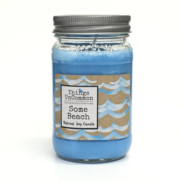 Some Beach Modern Mason Candle-0