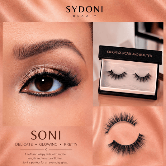 SYDONI "SONI" LUXURY MINK LASHES -Handcrafted, Soft Glam Inspired by a Daughter's Fearless Ambition