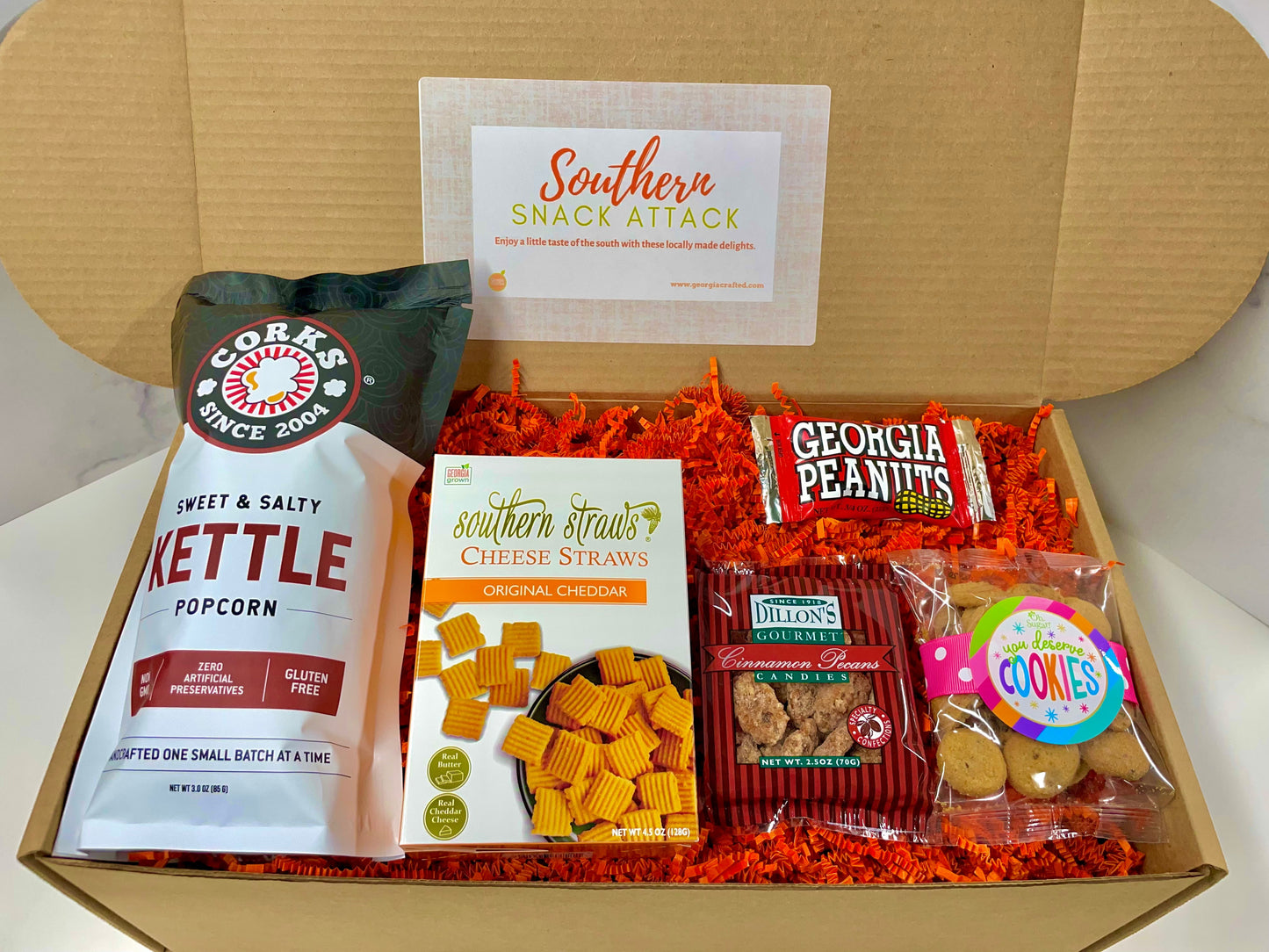 Southern Snack Attack Gift Box-0