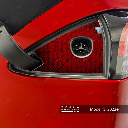 Spidey Senses Tesla Charge Port Wrap | Model S