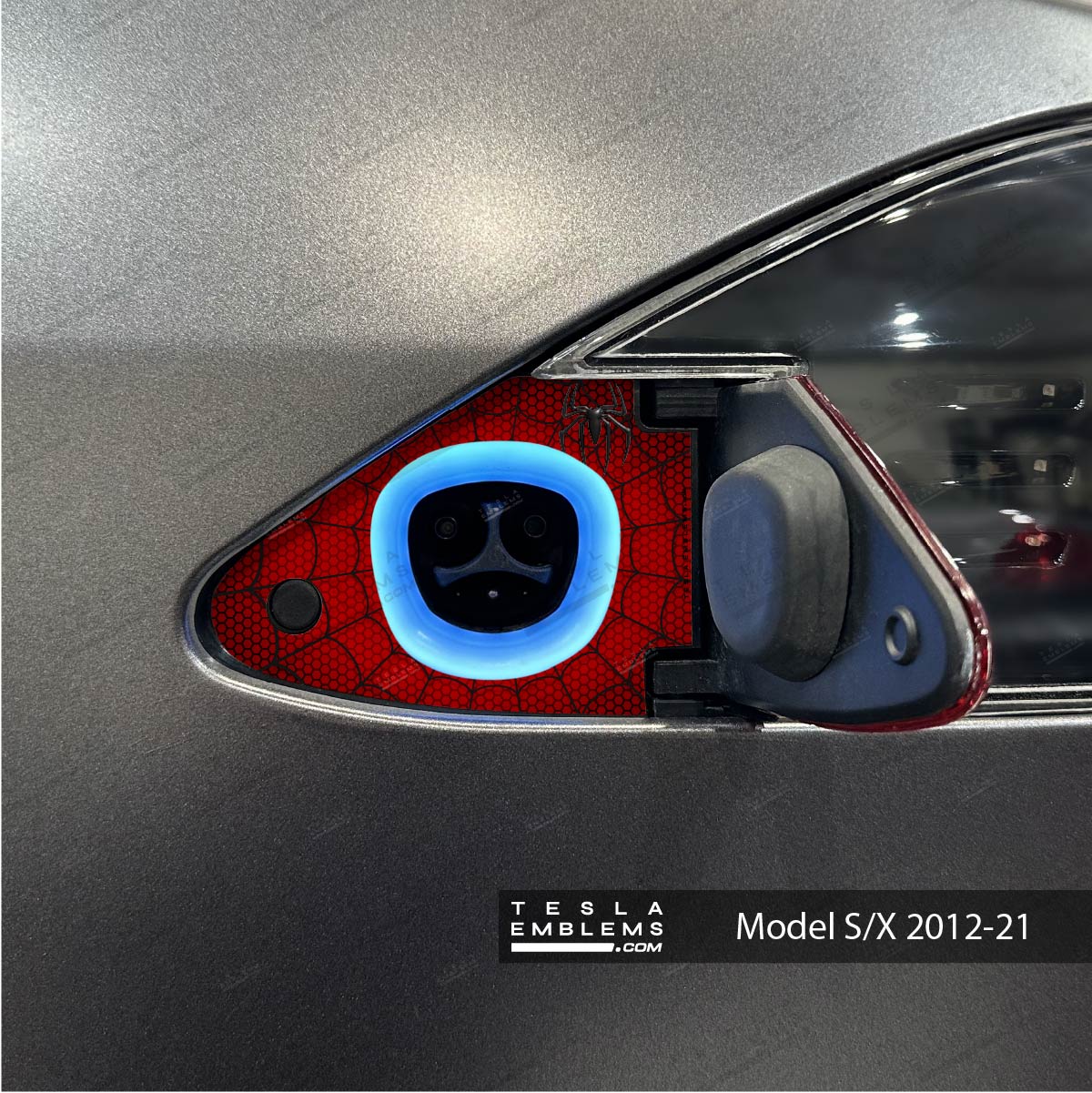 Spidey Senses Tesla Charge Port Wrap | Model S