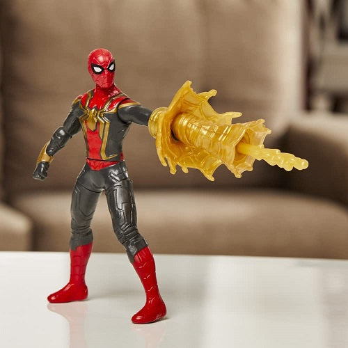 Spider-Man: No Way Home 6" Deluxe Web Spin Spider-Man Action Figure