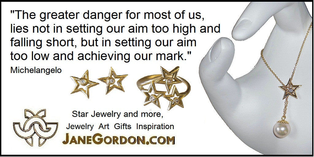 Stars Ring-18K gold with diamonds-2