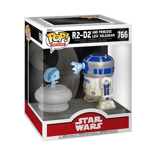 Funko POP Deluxe: Star Wars R2-D2 with Leia
