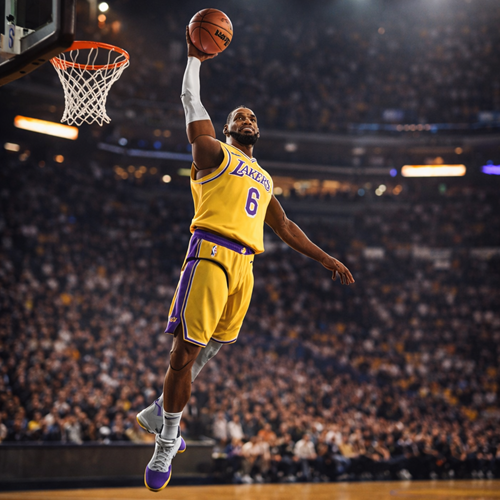 Starting Lineup NBA Series 1 LeBron James 6" Action Figure
