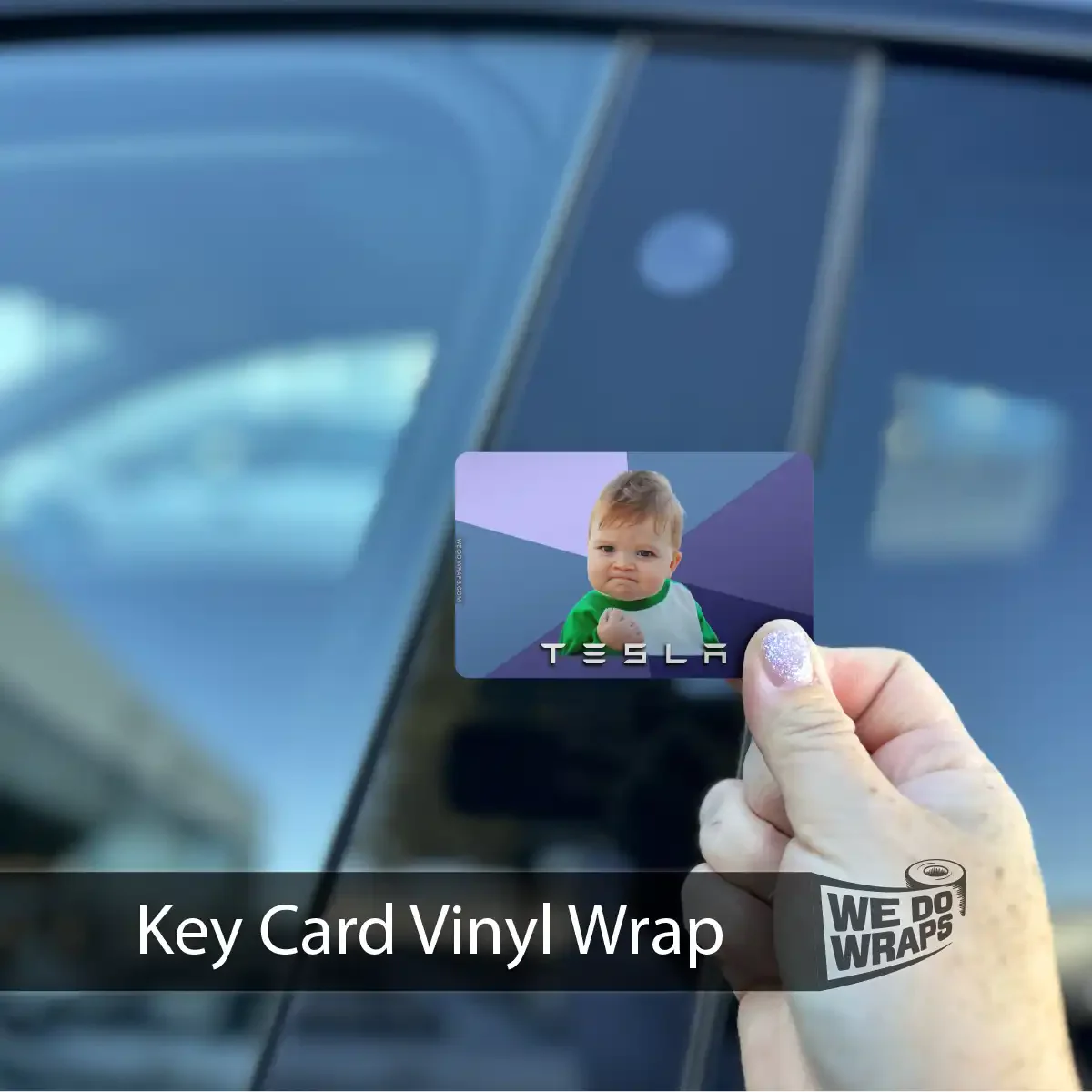 Success Kid Meme | NFC Key Card Wrap