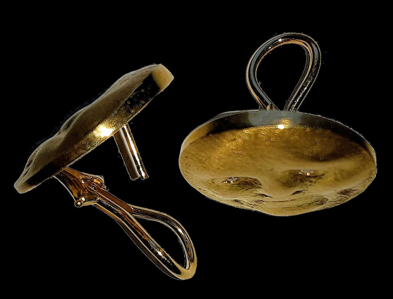 Someone to Watch Over Me- Face Earrings, Diamond Eyes 18K gold-nickle size-13