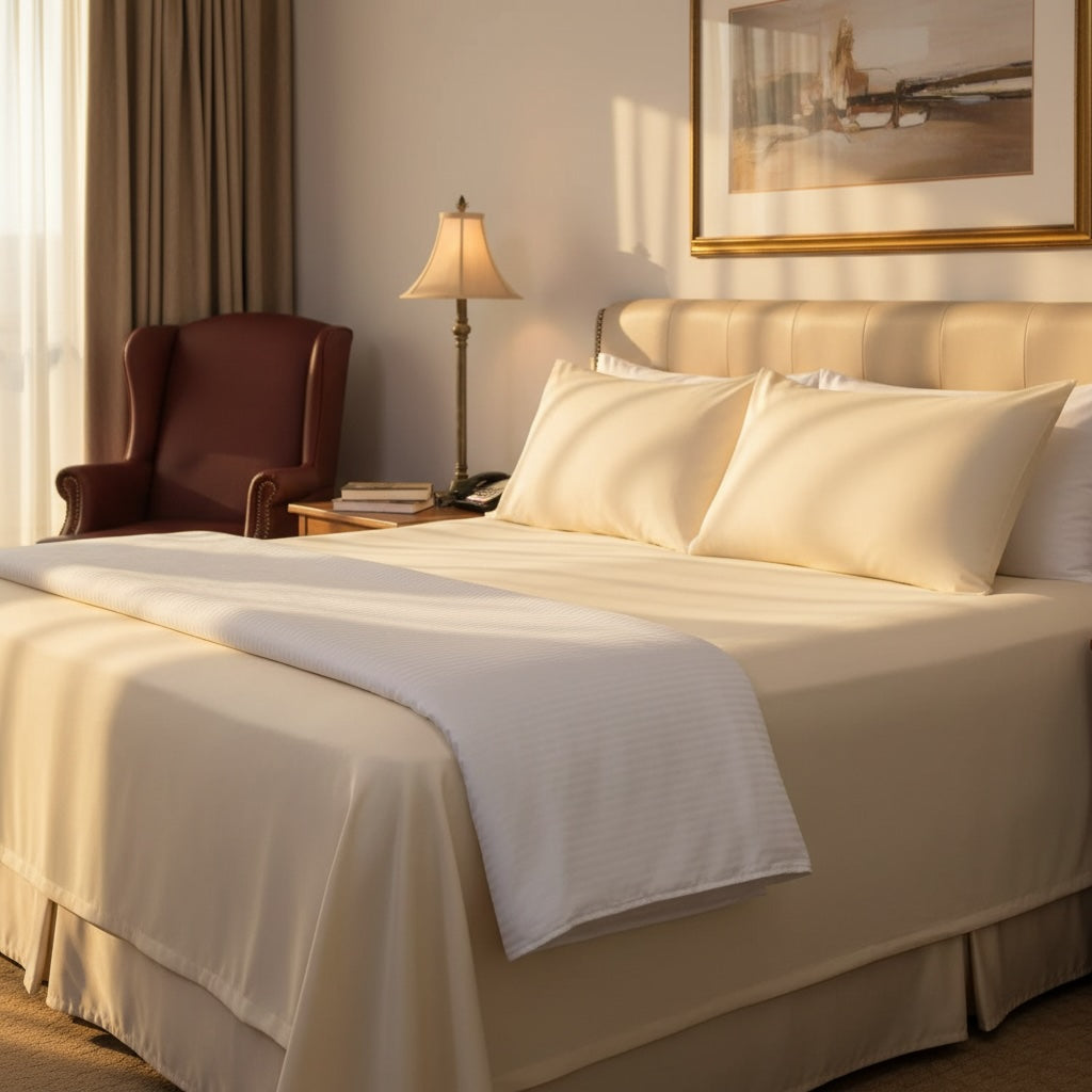 T-200 Blended Collection Percale Sheets-3
