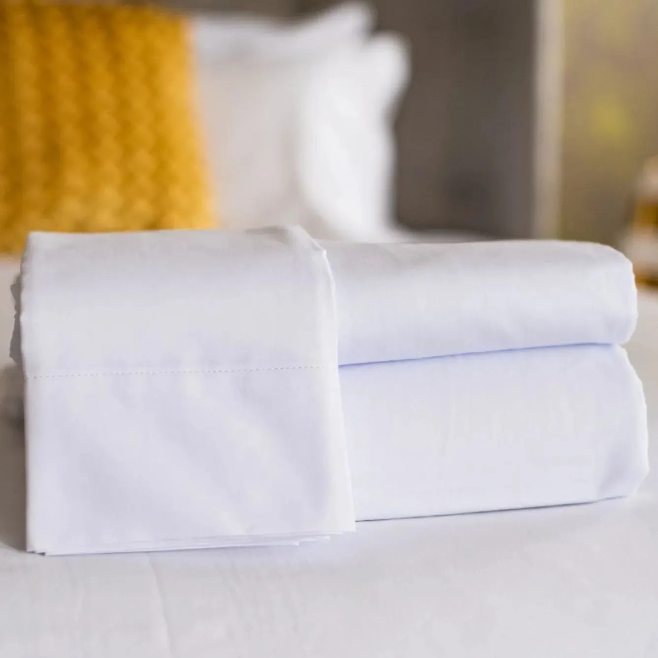 T-250 Blended Collection Percale Weave Sheets-1