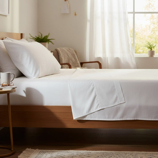 T-250 Blended Collection Percale Weave Sheets-0