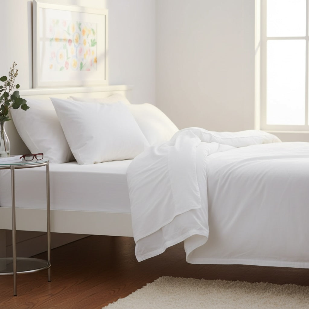 T-250 Blended Collection Mercerized Satin Weave Sheets-2