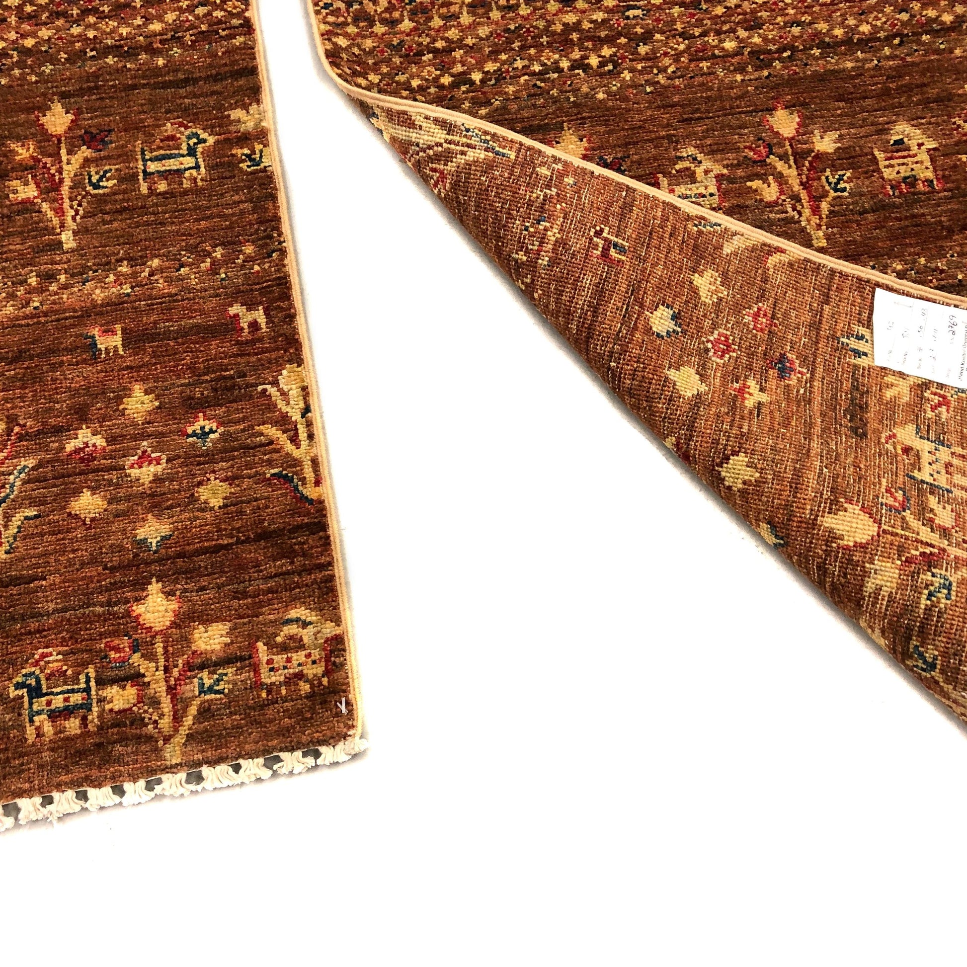 Gabbeh Tribal/folk brown (2x3)-3