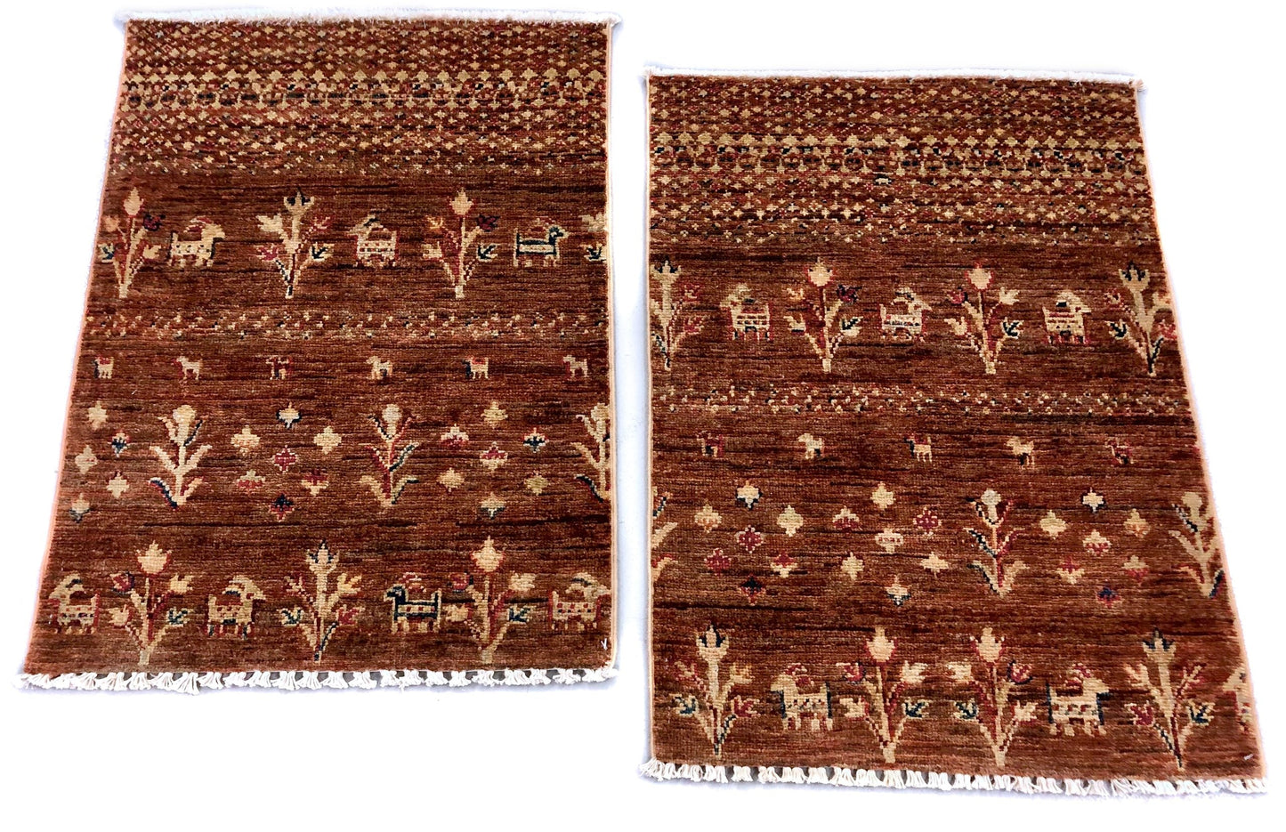Gabbeh Tribal/folk brown (2x3)-1
