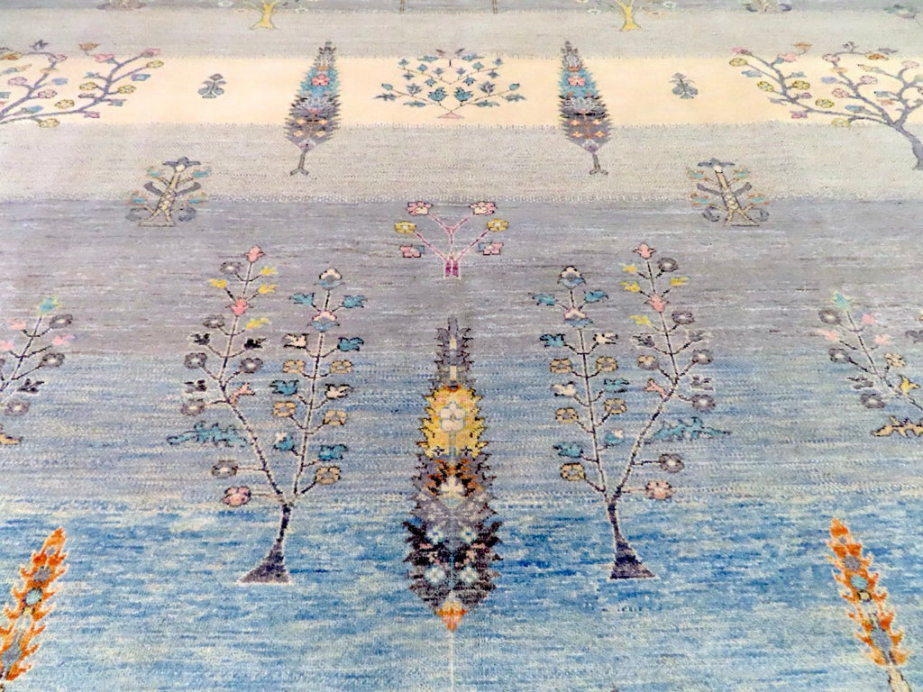 Gabbeh - Tree of Life (9'02"x12'02") pastels-2
