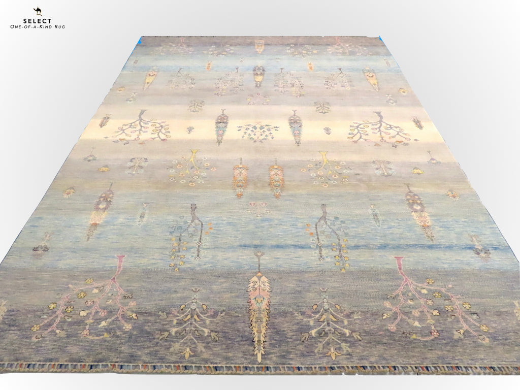Gabbeh - Tree of Life (9'02"x12'02") pastels-3