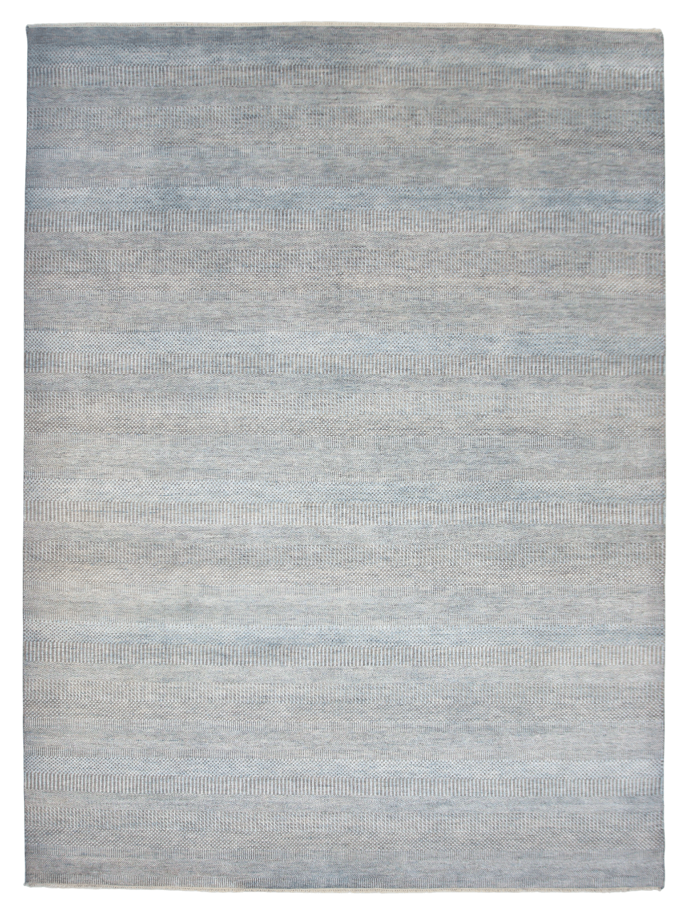 Durva/Grass Design (9'01"x12'02") lt.blue/gray-0