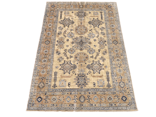Antique-Washed Super Kazak 5x7 ivo/pch-0