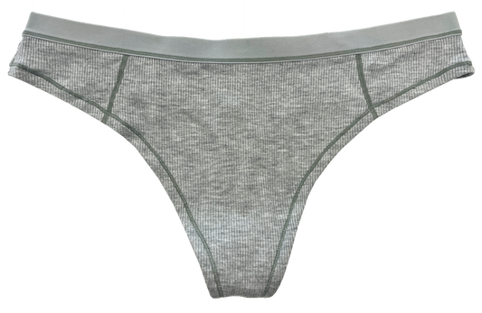 Modal Thong with Contrast Stitch, XS-2X