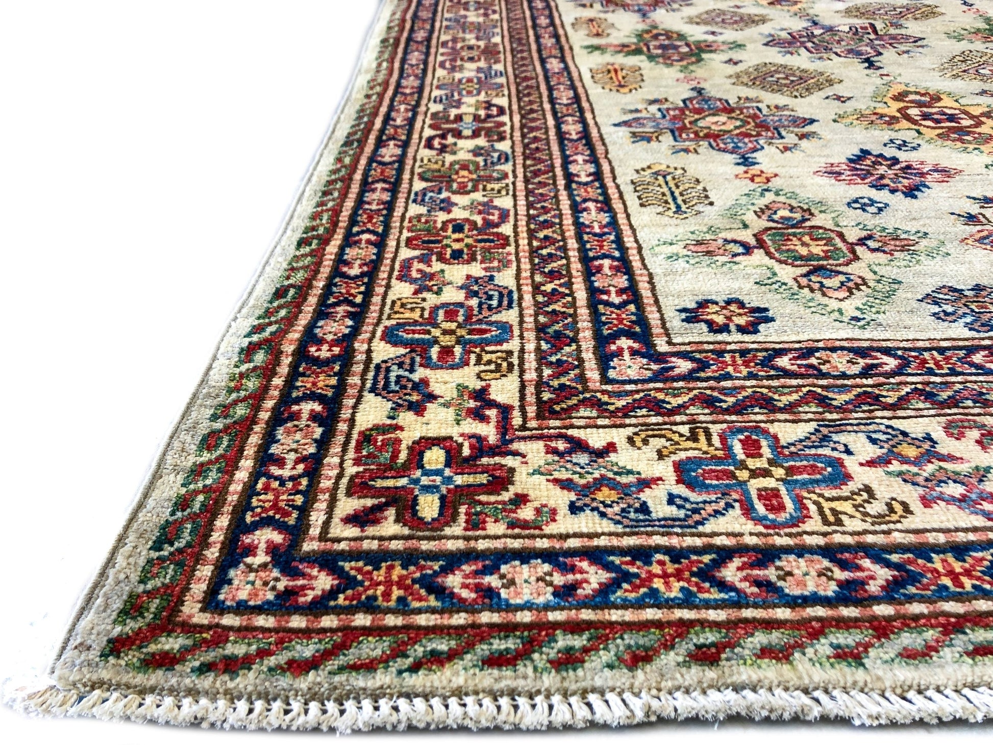 Super Kazak ivory 4x6-2