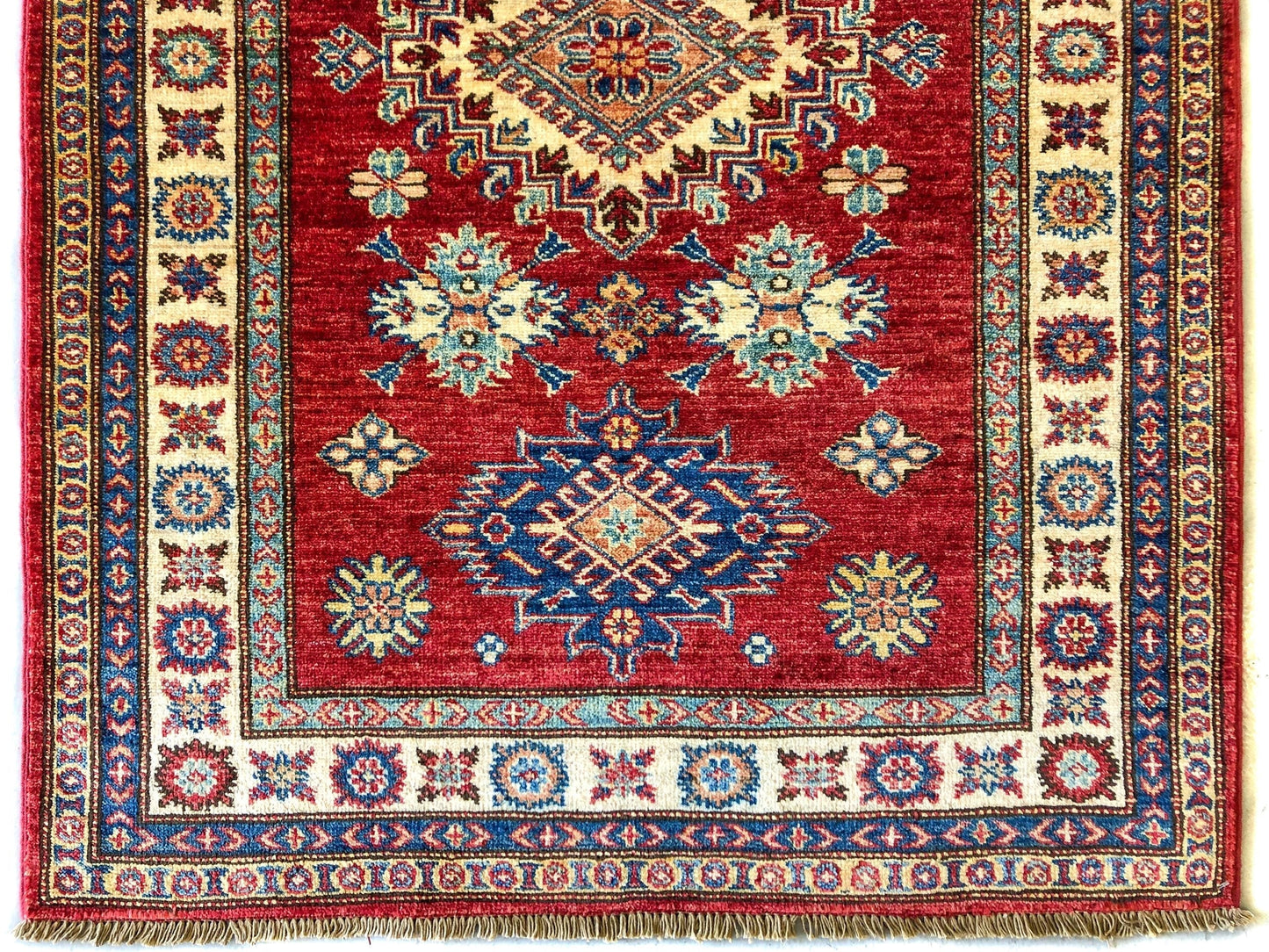Super Kazak red/ivory (3x5)-1