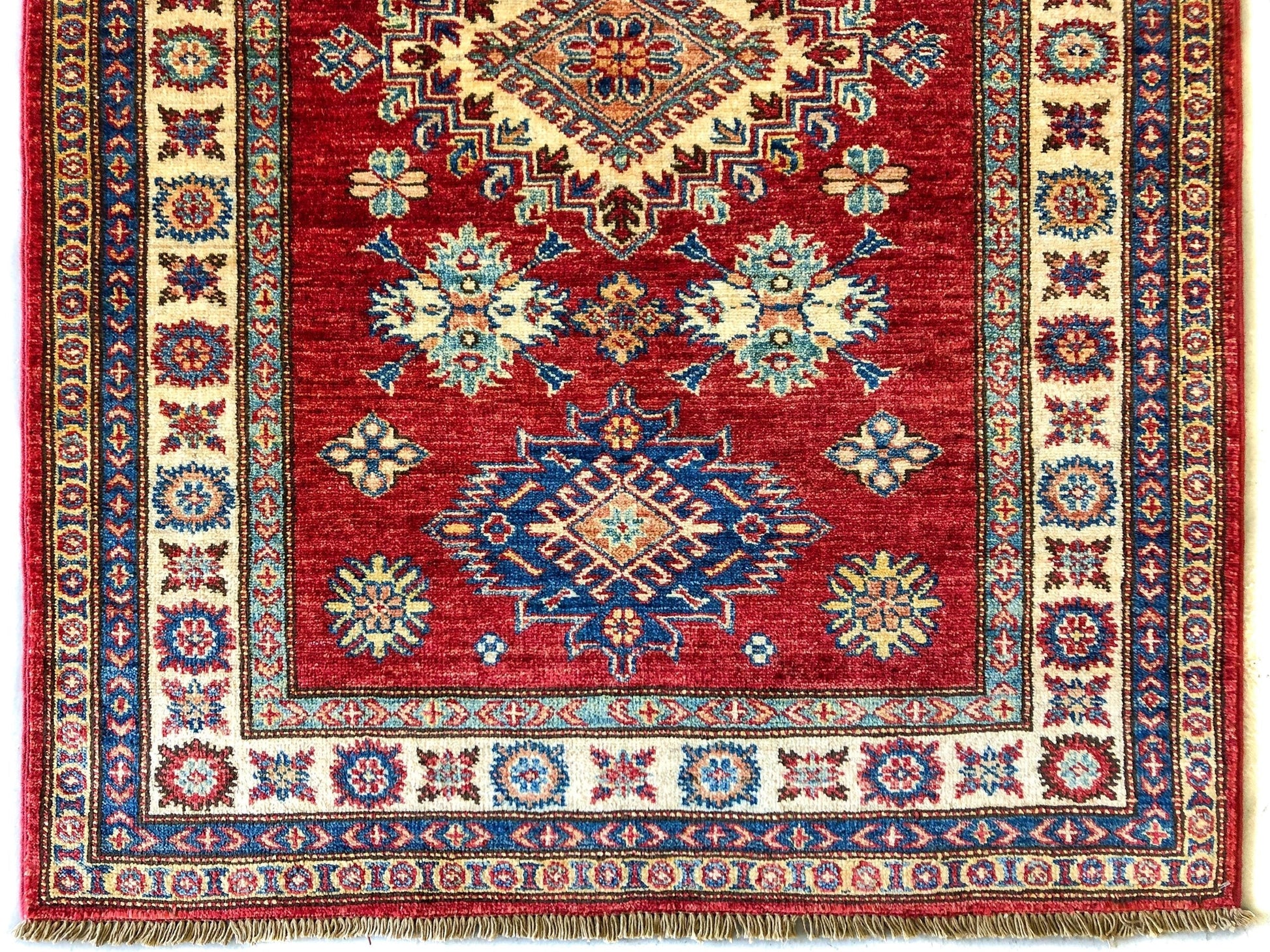 Super Kazak red/ivory (3x5)-1